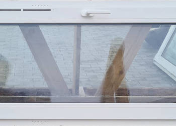 OKNA KacprzaK 143X63 OKNO Używane Plastikowe PCV Trzyszybowe