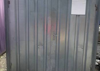 Aluminiowy Kontener 9 DV, zamykane podwójne drzwi