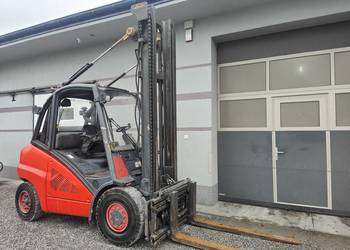 Wózek widłowy Linde H50T 5T Z Niemiec Pozycjoner Przeb 12900 mtg