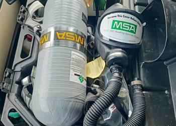 Sprzęt do nurkowania MSA ,pływania butla tlenowa okulary inne