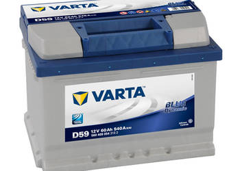 Akumulator Varta Blue Dynamic 12V 60Ah 540A D59 Akumulator Varta Blue Dynamic 12V 60Ah 540A D59