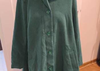 Płaszcz jesienny damski rozkloszowany ze stójką rozmiar 44 znowu z matką