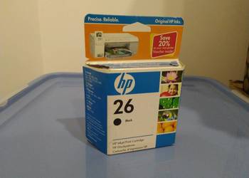HP 26 tuszy oryginalny czarny 51626 AE