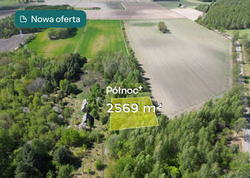 Działka inwestycyjna 2569 m² PR Sławatycze
