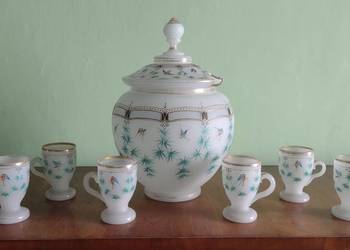 zestaw do ponczu Napoleon III zabytek XIX - XX wiek