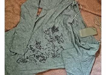 ORSAY nowa z metką Szara Bawełniana Bluzka z długim rękawem ORSAY nowa z metką Szara Bawełniana Bluzka z długim rękawem