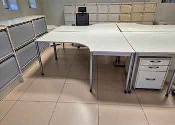 Biurko narożne 160x120 duże stabilne Dostępne 4 sztuki