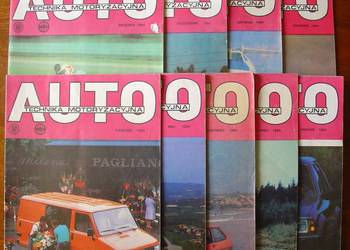 Auto Technika Motoryzacyjna 1984 nr 4-12 /1984