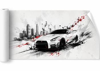 Fototapeta Samochód GT-R Sportowy