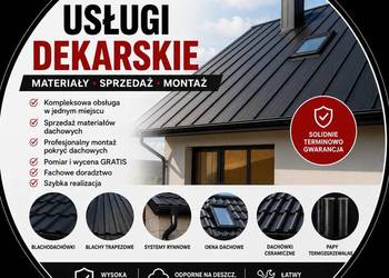 Usługi dekarskie i ciesielskie – dachy od A do Z