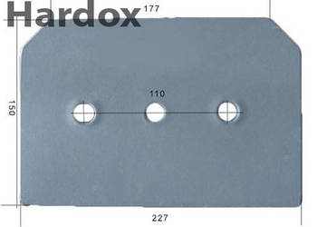 Płoza HARDOX 3065201/S części do pługa NAUD