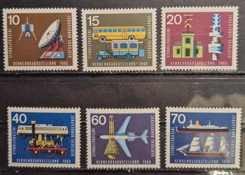 Niemcy RFN 1965: Mi. nr 468-474: Wystawa ruchu,