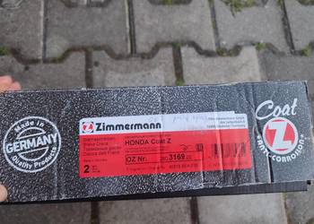 Tarcze hamulcowe zimmermann 280.3169.20 honda Accord