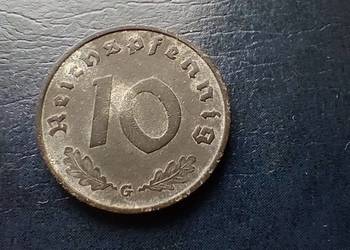 Stare monety 10 fenig 1941 G Niemcy