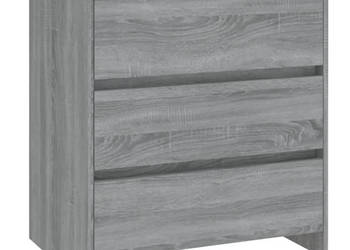 Szafka szary dąb sonoma 70x41x75 cm materiał drewnopochodny WM-813006
