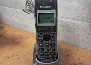 2 telefony panasonic model kx-tga641fx używany, kx-tg2512 nowy brak bazy