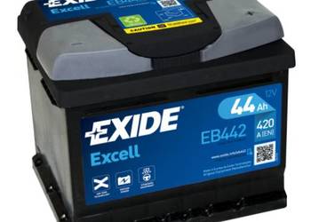 Akumulator 44Ah 420A Exide Excell EB442 EN Prawy plus