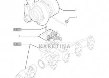 New Holland T6010 Regen turbosprezarka 2856675R