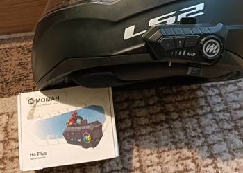 Zestaw słuchawkowy BT do kasku otwartego i szczękowego