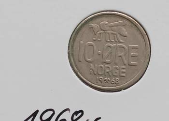 10 Ore Norwegia 1968 r.