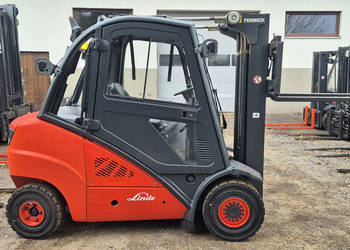 Wózek Widłowy Linde H35D - Diesel - Rok 2012 - Triplex 4.70m. Stan BDB