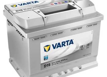 Akumulator 63Ah 610A VARTA Silver Dynamic D15 Akumulator 63Ah 610A VARTA Silver Dynamic D15