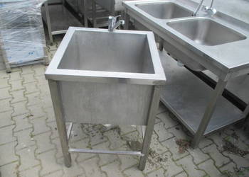Zlew Basen Gastronomiczny 60/60/85 Komora 40 cm