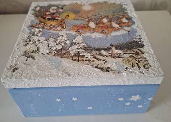 Szkatułka świąteczna.