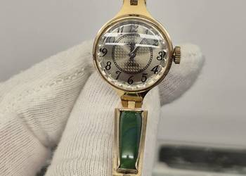 Pozłacany zegarek koktajlowy *Czajka/Chaika*