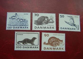 Dania 1975 MNH Mi. 602/06 Fauna Zwierzęta  a