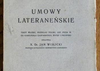 UMOWY LATERANEŃSKIE - 1930 rok