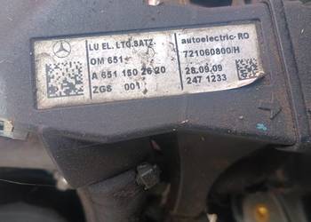 Silnik Mercedes sprinter 2.2 cdi 651uszkodzony
