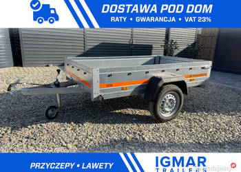 Przyczepa lekka samochodowa TEMARED ECO 2312 KIPP burty 30cm
