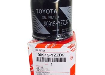 TOYOTA Auris Corolla Camry Fortuner Oryginal filtr oleju 90915-YZZJ3 OE