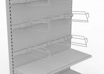 Regały modułowe sklepowe własna aranżacja skład budowlany sklep spożywczy