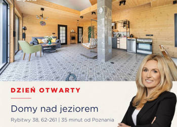 Całoroczne domy nad jeziorem | 35 min od Poznania