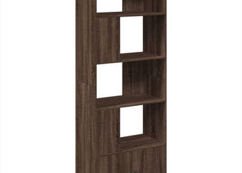 Regał brązowy dąb 70x36x189 cm materiał drewnopochodny WM-3295323