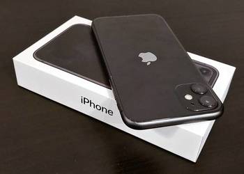 iPhone 11 64GB 83% Czarny idealny stan 100% + Oryginalne pudełko