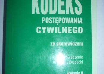 KODEKS POSTĘPOWANIA CYWILNEGO - JAKUBECKI A.