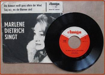 Marlene Dietrich Sign, 1964/winyl/płyta/7''