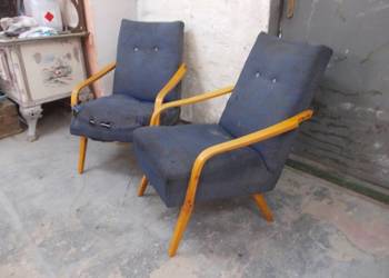 Fotel JITONA Czechosłowacja '60, PRL design, Vintage, RETRO