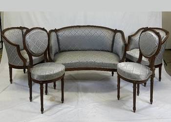 przepiekny komplet gustawianski 1880r.