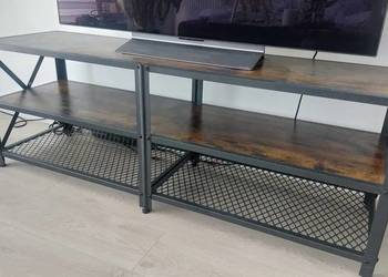 Komplet mebli rustykalnych, loft, industrialne, regał, wieszak, szafka