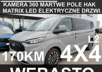 Ford Tourneo Custom Titanium X 4x4 170KM Kamera 360 Webasto Matrix LED Sup…