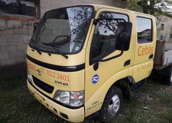 Toyota Dyna 150 2,5 2005r 25d4d silnik most zawieszenia dach drzwi i inne