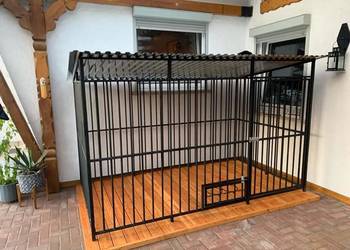 Kojec dla psa. Rurka 18mm.  WZMOCNIONY DLA GROŹNYCH PSÓW. Producent