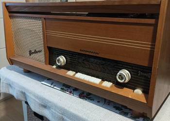 Telefunken radio lampowe stereo z gramofonem