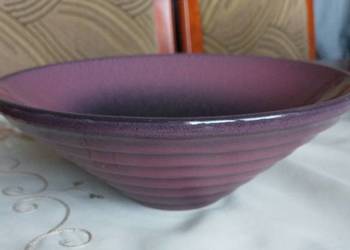 Miseczka ceramiczna fioletowa