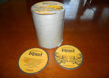 Kozel podstawki podkładki wafle Kozel