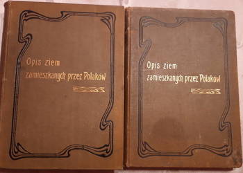 W.Ks.Pozn.+ Król.Pol., 1 - 2 - Czach., Gloger - 1904, opr.,  ilustr., mapki
